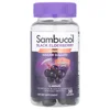 Black Elderberry, Advanced Immune Gummies + Vitamin C + Zinc, 30 Gummies