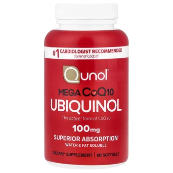 Mega CoQ10 Ubiquinol, 100 mg, 60 Softgels