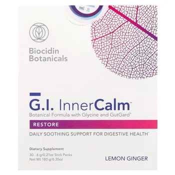 G.I. Inner Calm™, Lemon Ginger, 30 Sitck Packs, 0.21 oz (6 g) Each